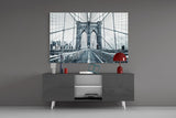 Brooklyn Bridge Glass Wall Art