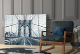 Brooklyn Bridge Glass Wall Art