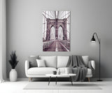 Brooklyn Bridge Glass Wall Art