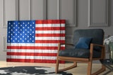 Flag of the United States Glass Wall Art