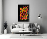 Ganesha Glass Wall Art