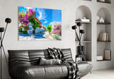 Aegean Beauties Glass Wall Art