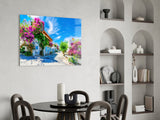 Aegean Beauties Glass Wall Art