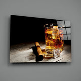 Whiskey Glass Wall Art