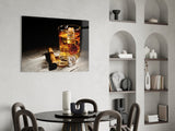 Whiskey Glass Wall Art