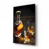 Whiskey Glass Wall Art