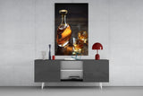 Whiskey Glass Wall Art