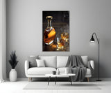 Whiskey Glass Wall Art