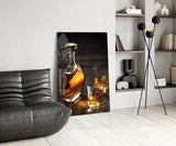 Whiskey Glass Wall Art