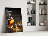 Whiskey Glass Wall Art