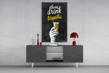 Tequila Glass Wall Art