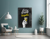 Tequila Glass Wall Art