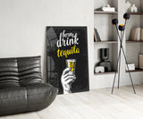 Tequila Glass Wall Art