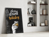 Whiskey Glass Wall Art