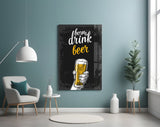 Beer Glass Wall Art