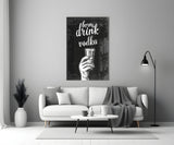 Vodka Glass Wall Art