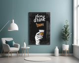 Rum Glass Wall Art