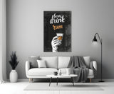 Rum Glass Wall Art