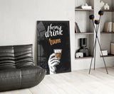 Rum Glass Wall Art