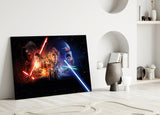 Star Wars Glass Wall Art