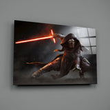 Kylo Ren Glass Wall Art