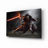 Kylo Ren Glass Wall Art