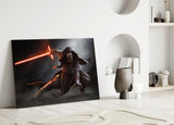 Kylo Ren Glass Wall Art