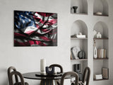 Flag of the United States Glass Wall Art