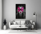 Butterfly Eyes Glass Wall Art