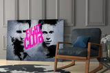 Fight Club Poster Glass Wall Art