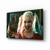 Harley Quinn Glasbild