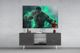 Hulk Glass Wall Art