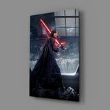 Kylo Ren Glass Wall Art