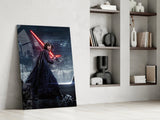 Kylo Ren Glass Wall Art