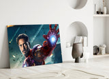 Iron Man Glass Wall Art