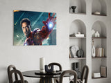 Iron Man Glass Wall Art