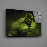 Hulk Glass Wall Art