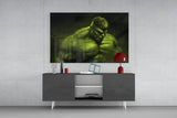 Hulk Glass Wall Art