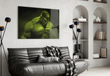 Hulk Glass Wall Art