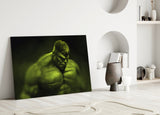 Hulk Glass Wall Art