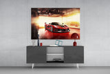 Ferrari FXX K Glass Wall Art