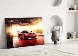 Ferrari FXX K Glass Wall Art