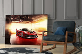 Ferrari FXX K Glass Wall Art