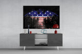 American Eagle Glass Wall Art