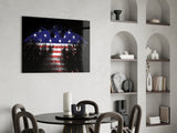 American Eagle Glass Wall Art