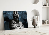 Tupac Shakur Glass Wall Art