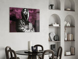 Tupac Shakur Glass Wall Art