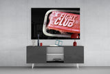 Fight Club Glass Wall Art