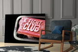 Fight Club Glass Wall Art