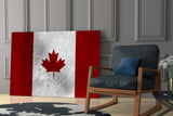 Flag of Canada Flag Glass Wall Art